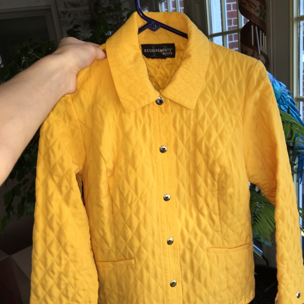 Gorgeous yellow jacket